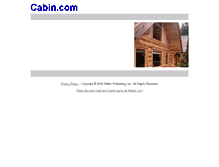 Tablet Screenshot of cabin.com